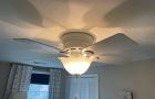 Ceiling Fan With Light Fixture In Room ‘living Space’