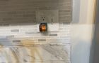 Kitchen Countertop Outlet Switch And Gfci Indicator Light
